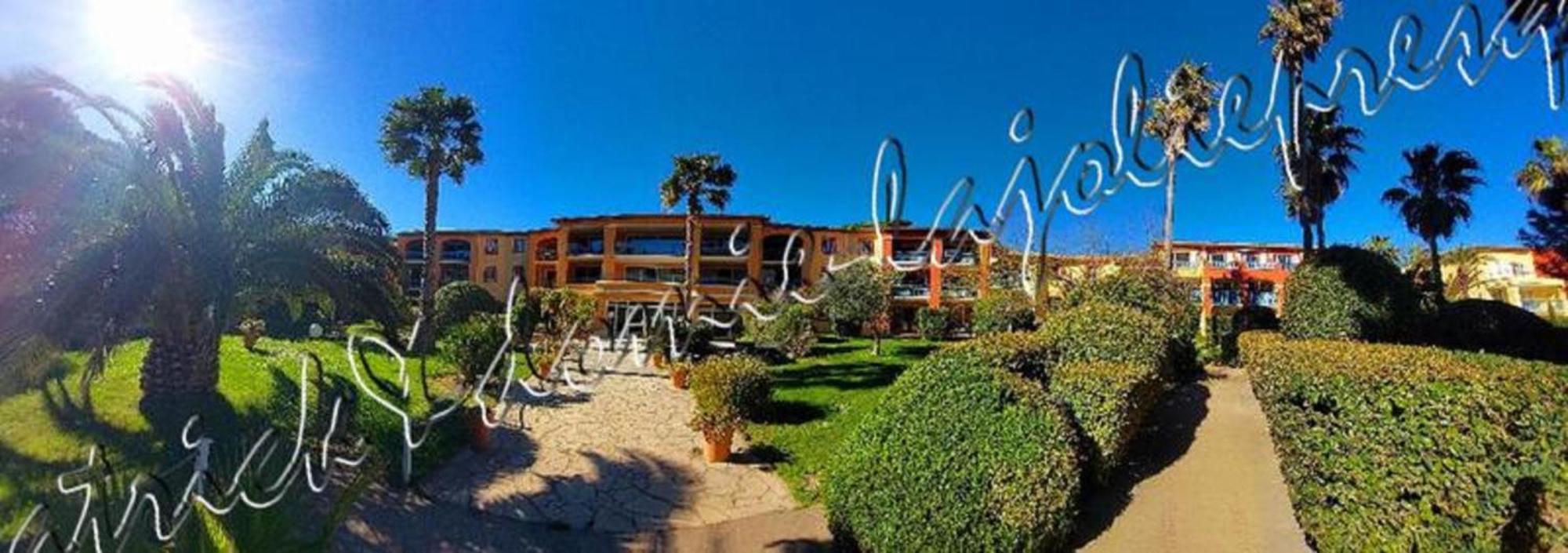Magnifique Parc de la Presqu'île avec Piscine et Plage face à Porquerolles ! Hyères Exterior foto